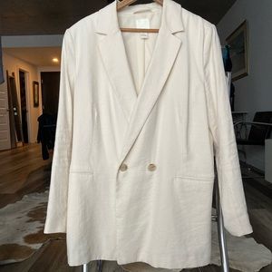H&M Double breasted jacket. Size L
